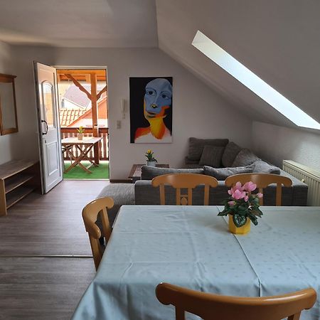 Ferienwohnung Weisskopf Alkersleben Exteriér fotografie