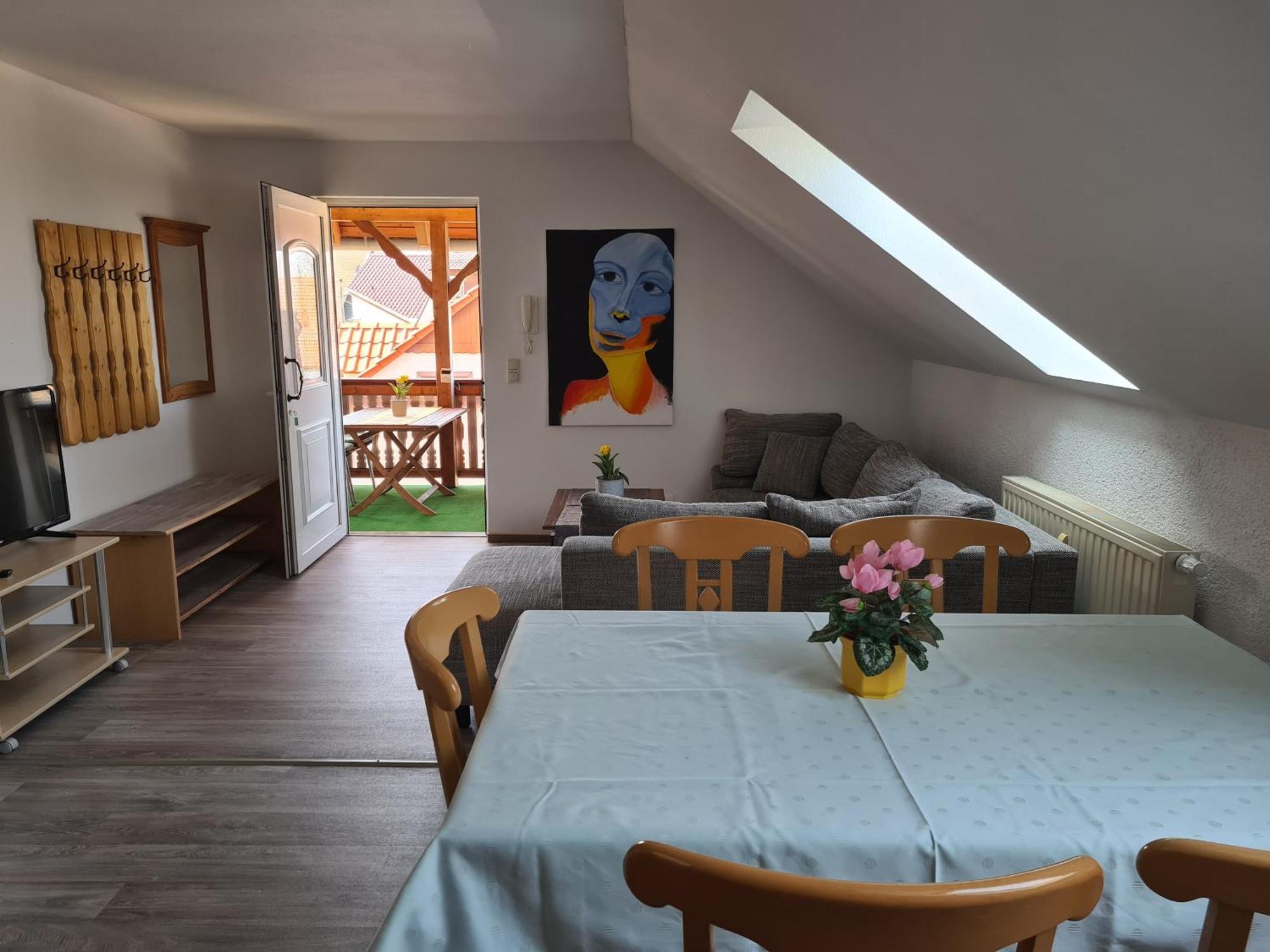 Ferienwohnung Weisskopf Alkersleben Exteriér fotografie